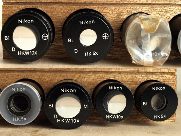 Nikon 顕微鏡 POH3　NIKON　ニコン　接眼レンズ　対物レンズ　研究用　C19_画像8