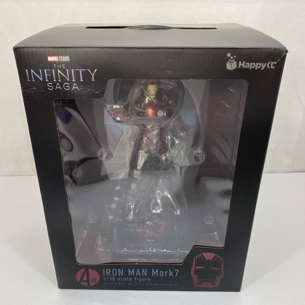 【中古】Happyくじ MARVEL Infinity SAGA A賞 アイアンマン・マーク7 1/10スケールフィギュア 1円～_画像1