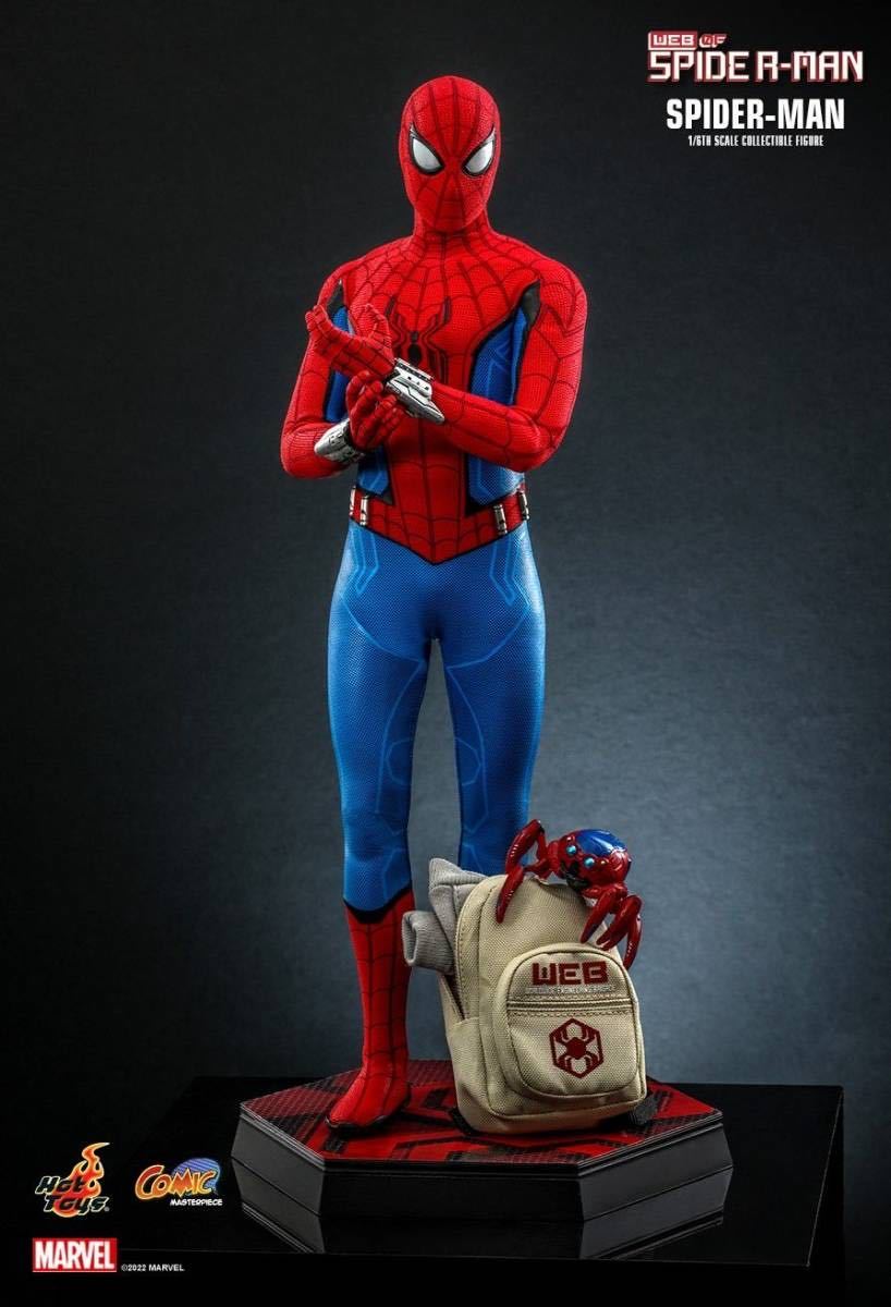 新品未開封 CMS010 ホットトイズ ウェブ・オブ・スパイダーマン 1/6 フィギュア Venom W.E.B. of Spider-Man スパイダーマン_画像3