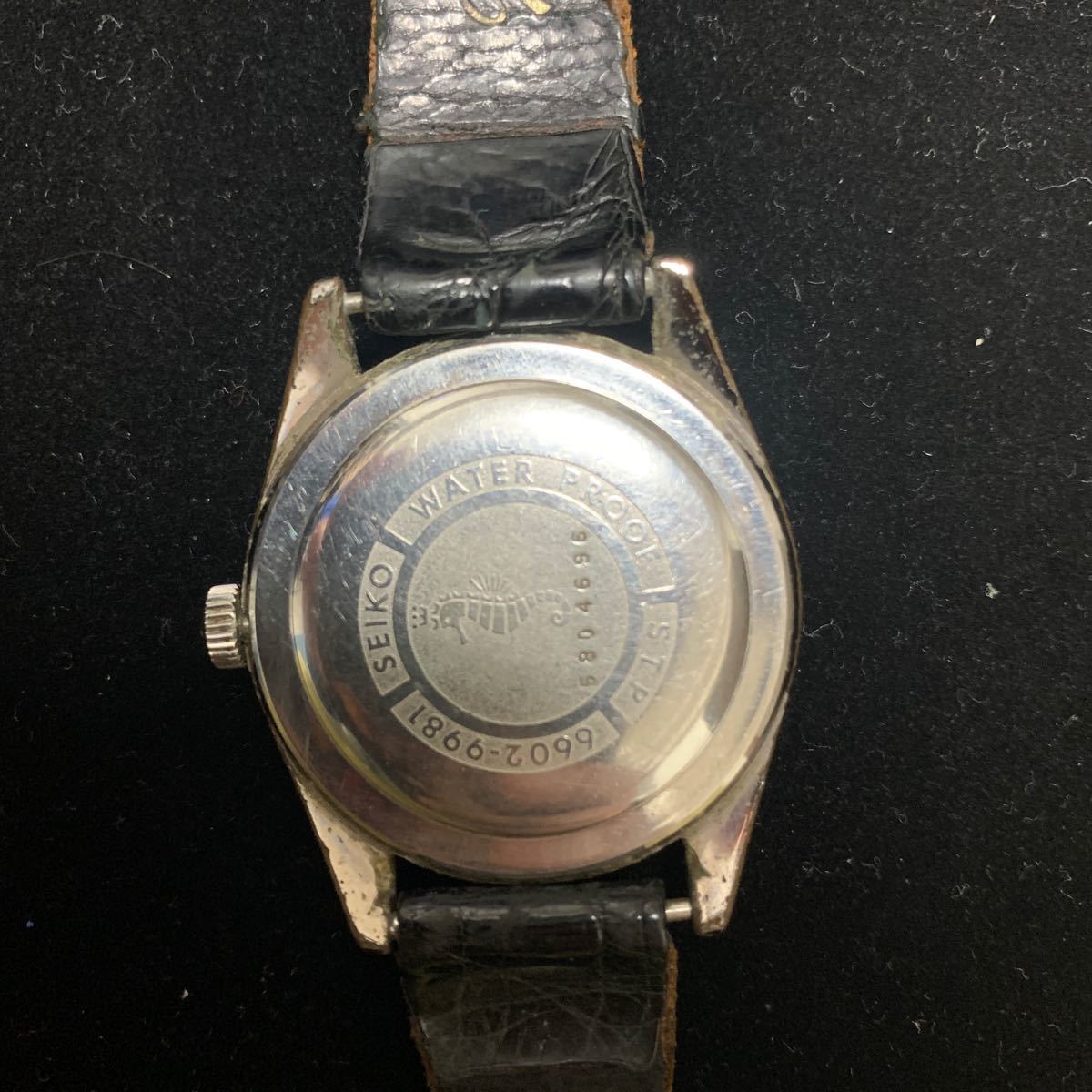 SEIKO セイコー SPORTSMAN スポーツマン 6602-9981 メンズ腕時計 稼働品 タツノオトシゴ 手巻き MT _画像2