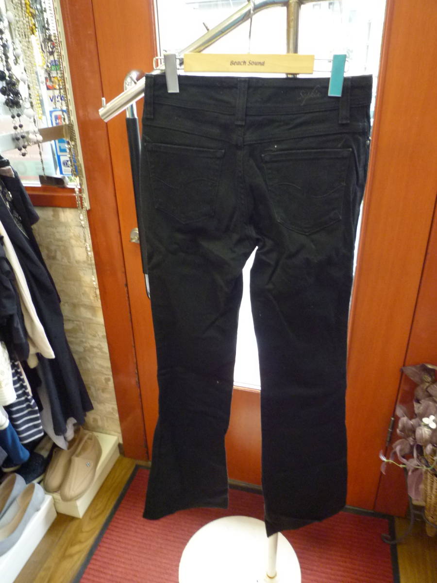 [0120-4]SOMETHING Sophia чёрный брюки размер 30 дюймовый 