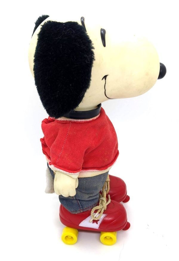 Determined SNOOPY スヌーピー コレクターズドール ローラースケート 人形 フィギュア 1980年代 レトロ ヴィンテージ VINTAGE USAの画像2