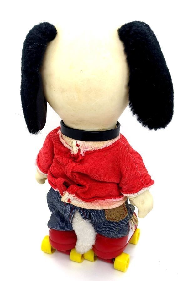 Determined SNOOPY スヌーピー コレクターズドール ローラースケート 人形 フィギュア 1980年代 レトロ ヴィンテージ VINTAGE USAの画像3