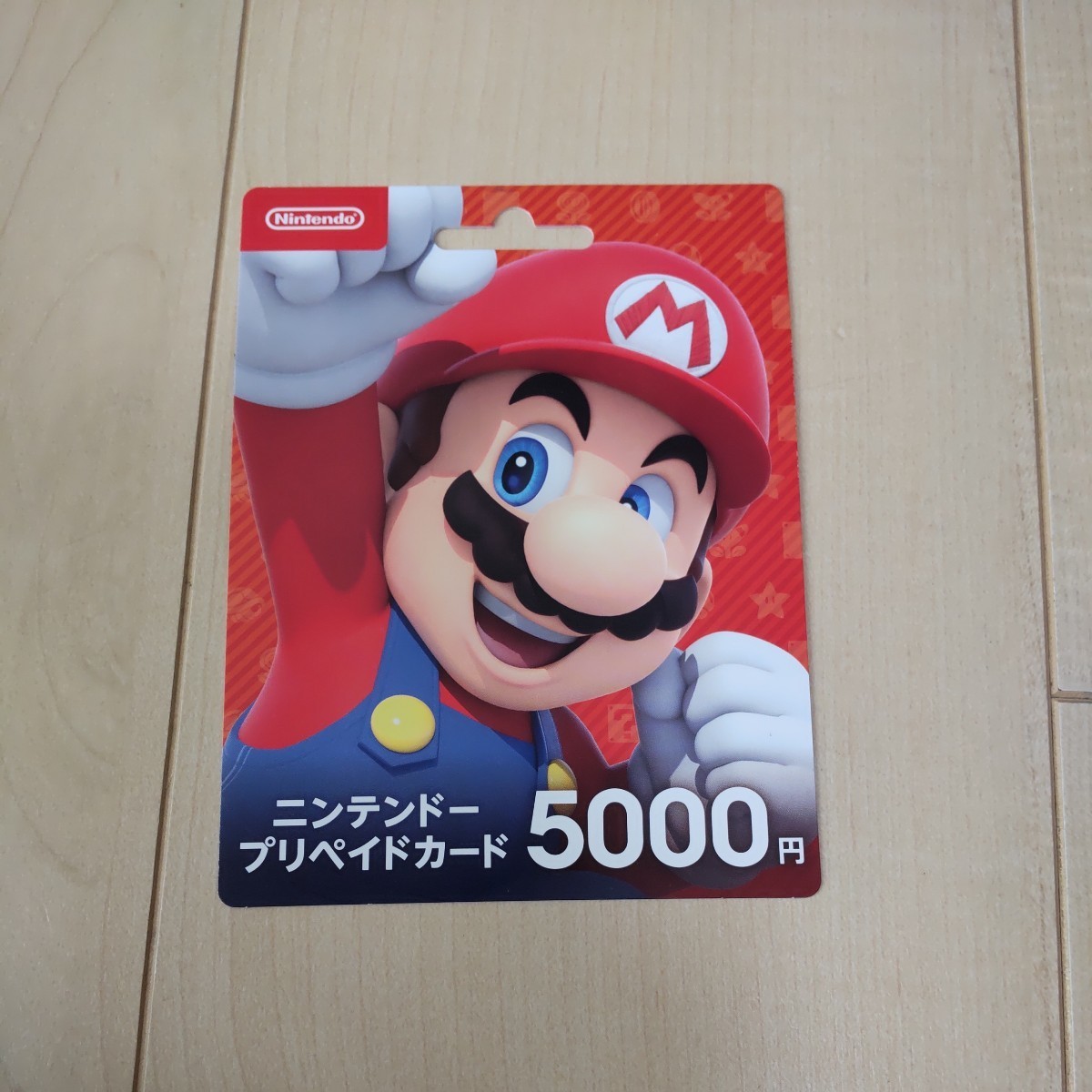 ニンテンドープリペイドカード　5000円_画像1