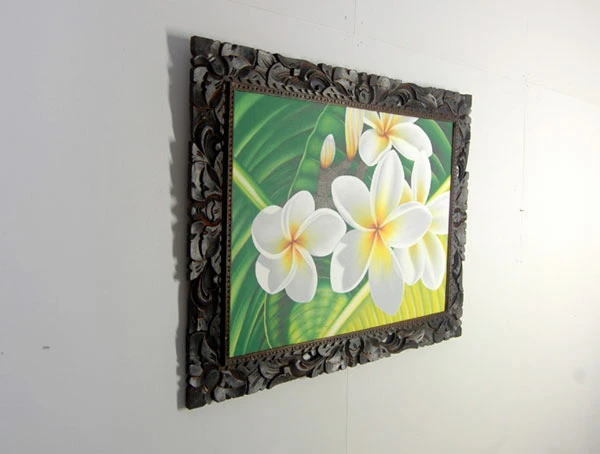  picture burr picture flower plumeria flange pani amount entering amount attaching panel lure to modern art art frame ornament wall decoration 