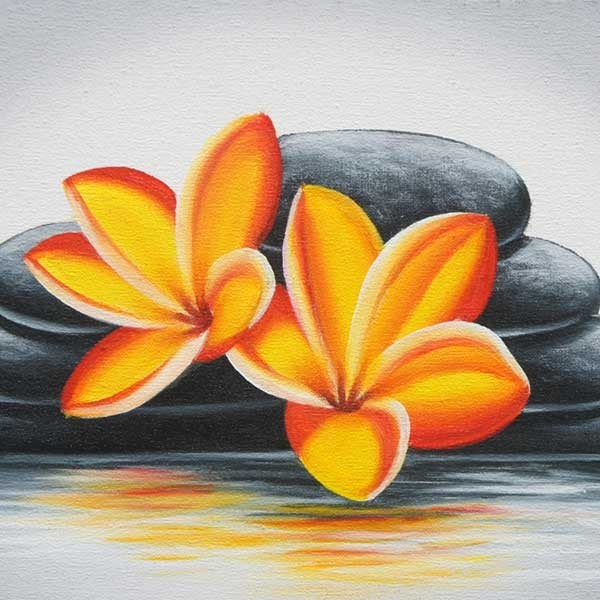  picture burr picture art flower 42 flower plumeria flange pani panel lure to modern art art frame ornament wall decoration 