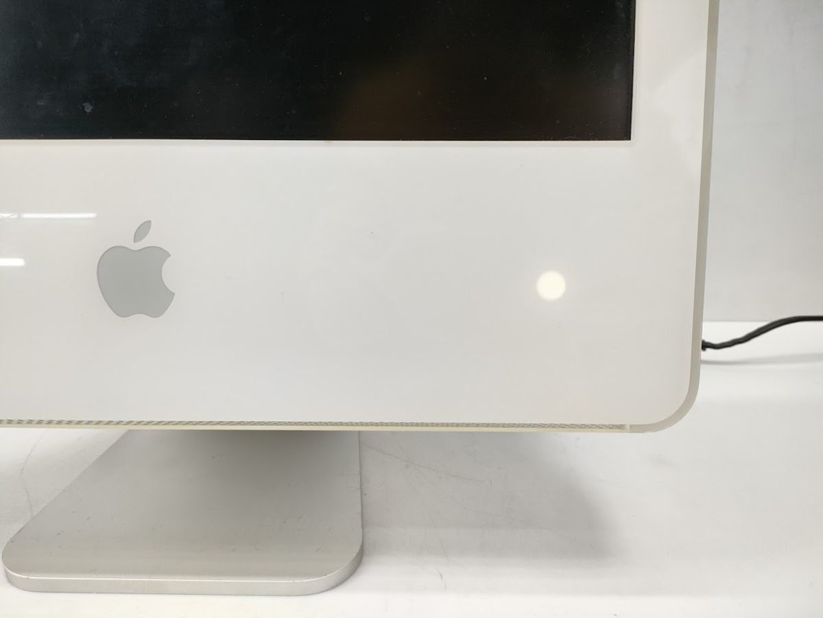 14 Apple iMac G5 17.5 インチ モニター キーボード セット A1058 元箱付 通電確認済 ジャンク アイマック アップル◆パソコン 画面 改造_画像8