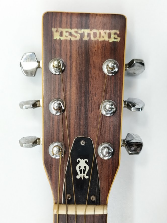 18 マツモク ウェストン W 30 アコースティック ギター WESTONE MATSUMOKU◆ジャパン ビンテージ アコギ 楽器 初心者 入門 ビギナー 練習_画像6