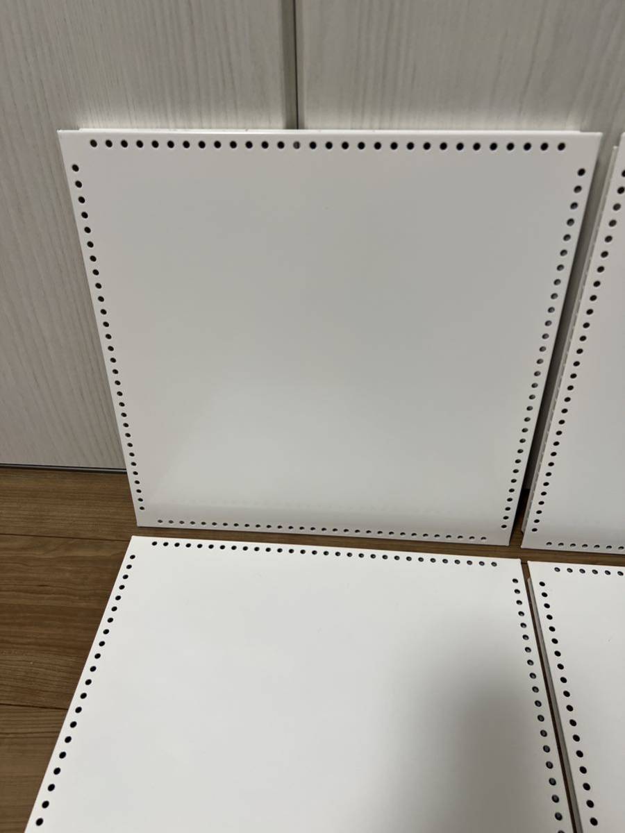 USMハラー 中間パネル 4枚セット ピュアホワイト 335×335 ⑧ の USMハラー 中間パネル 4枚セット ピュアホワイト 335×335 ⑧ の