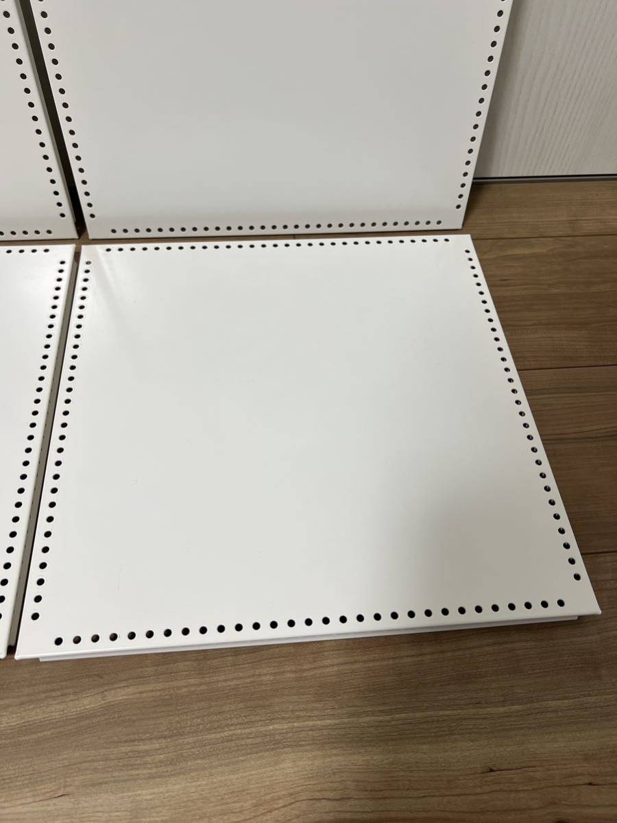 USMハラー 中間パネル 4枚セット ピュアホワイト 335×335 ⑧ の USMハラー 中間パネル 4枚セット ピュアホワイト 335×335 ⑧ の