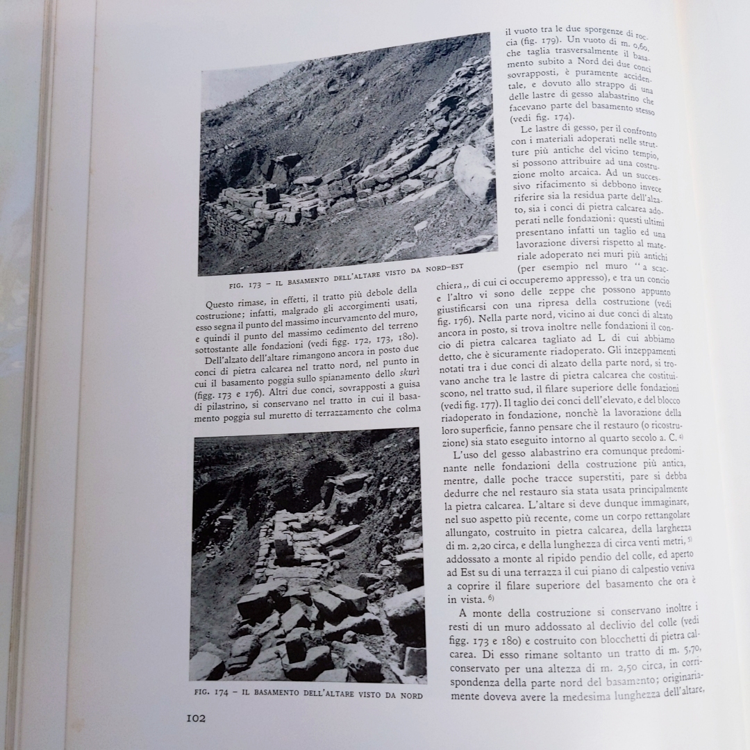 「ゴルティナのアクロポリスの聖域 第1巻 Il Santuario sull'Acropoli di Gortina Volume I.1968」_画像9