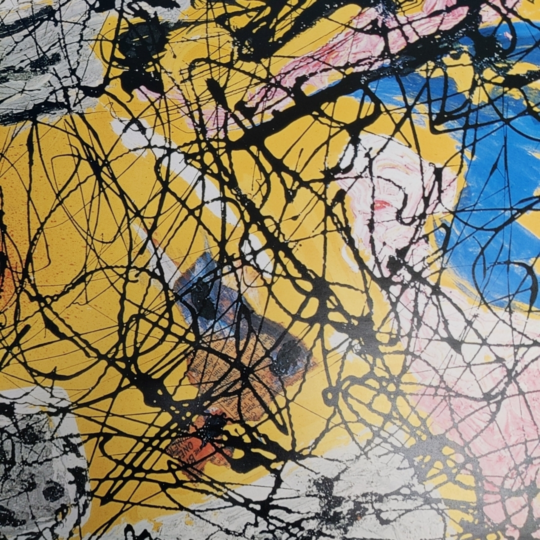 「ジャクソン・ポロック展ポスター 佐谷画廊 1980 Jackson Pollock oil painting,drawings and Prints」_画像9