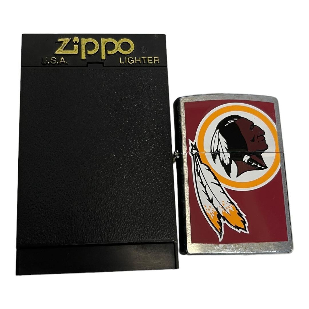 【未使用】 ZIPPO ジッポ ネイティブアメリカン オイルライター 喫煙グッズ ケースあり L57133RK_画像1