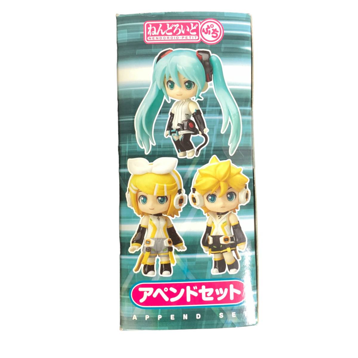 ◆未使用品◆ねんどろいどぷち ミク・リン・レン アペンドセット 「グッスマくじ 初音ミク 2012 Winter Ver.」 C賞 suR321N_画像5