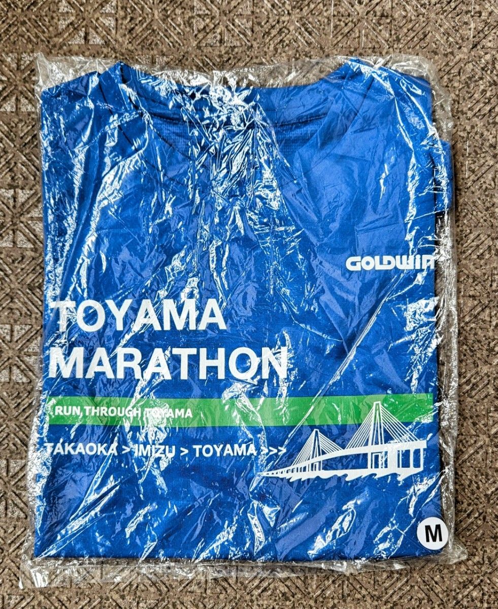 ★富山マラソン2021 参加賞Tシャツ メンズMサイズ 非売品★
