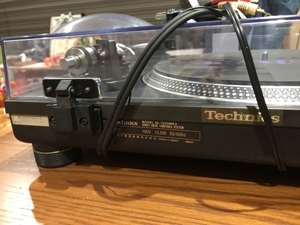 送料無料 テクニクス ターンテーブル SL-1200MK3 レコードプレーヤー フルメンテナンス品 MK2 MK3 MK4 MK5_画像6