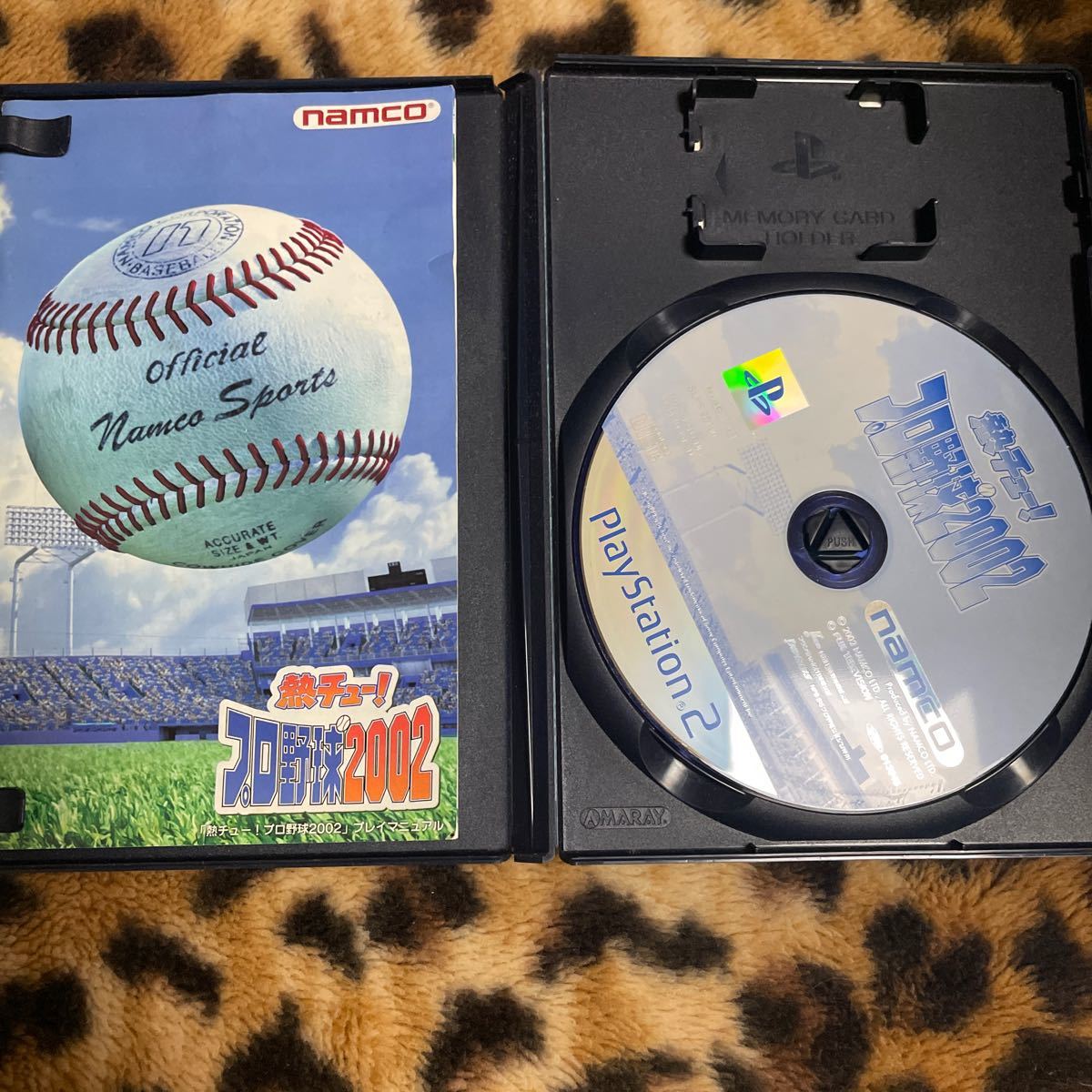 PS2 熱チュー！プロ野球2002 箱説付き　起動確認済み　同梱発送歓迎です。_画像3