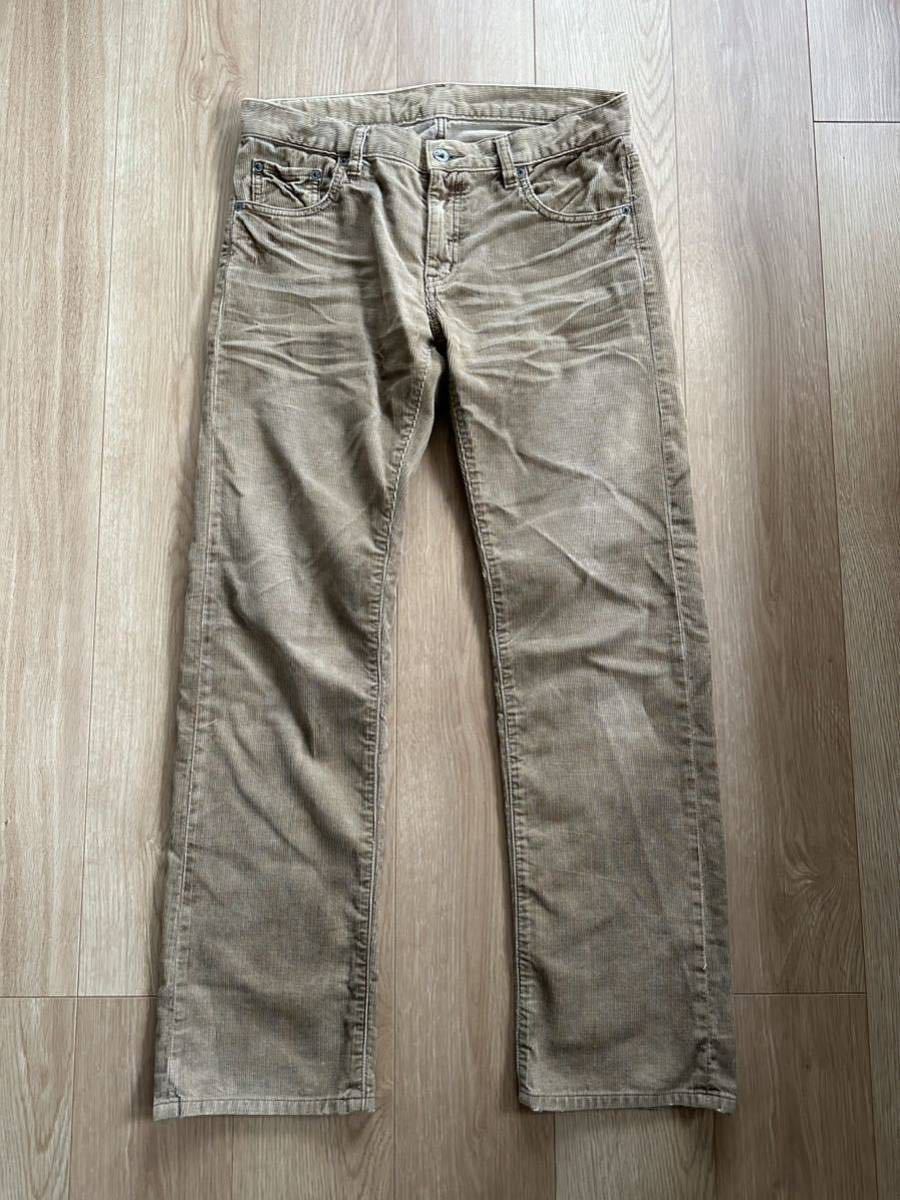 NEIGHBORHOOD Neighborhood woshudo narrow вельвет брюки size:M WASHED NARROW CORDUROY