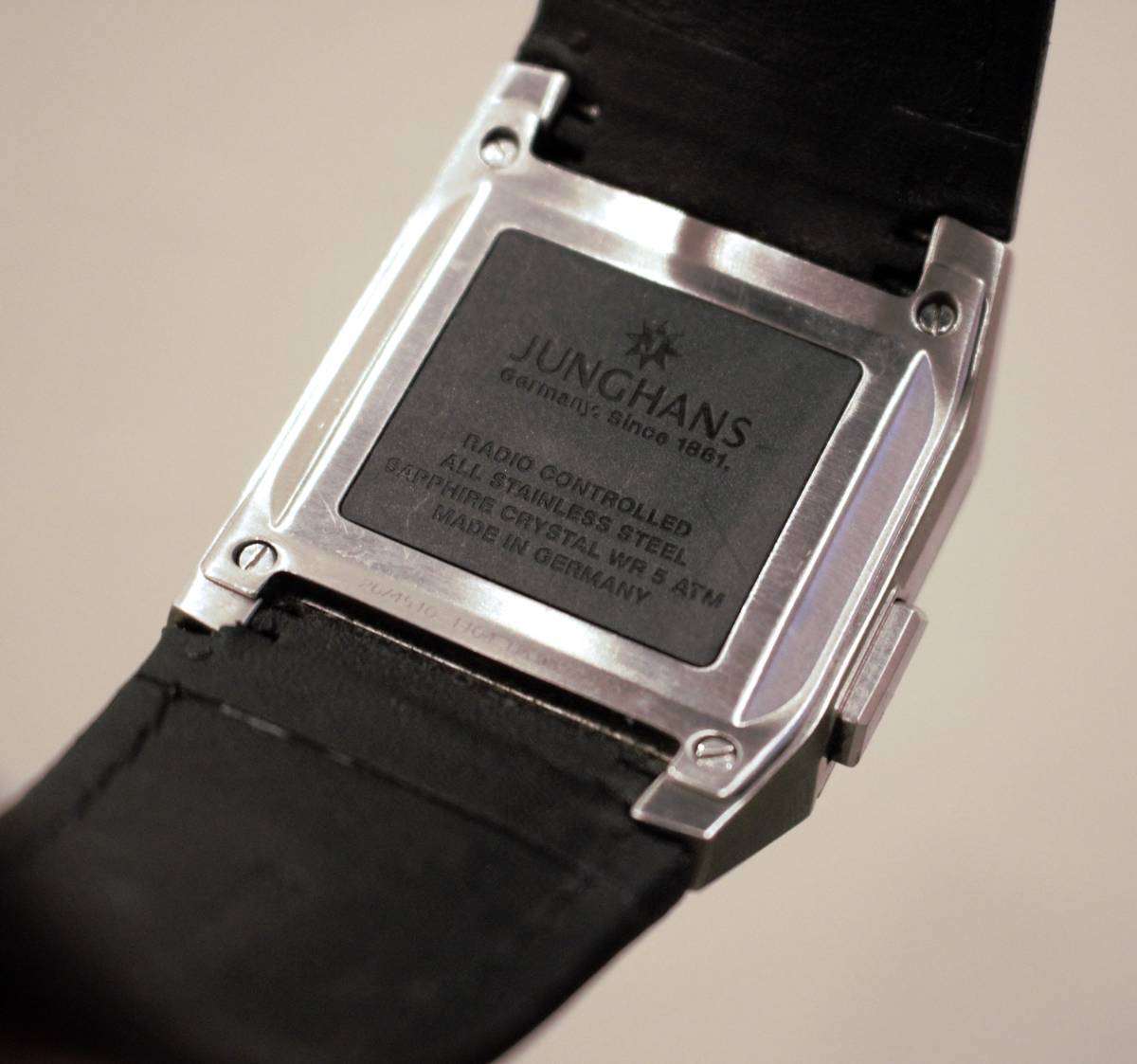 ☆時計 ☆JUNGHANS（ユンハンス）☆26/4510☆MEGA 1000 クォーツ 腕時計☆稼動品☆『VRW-4』_画像7