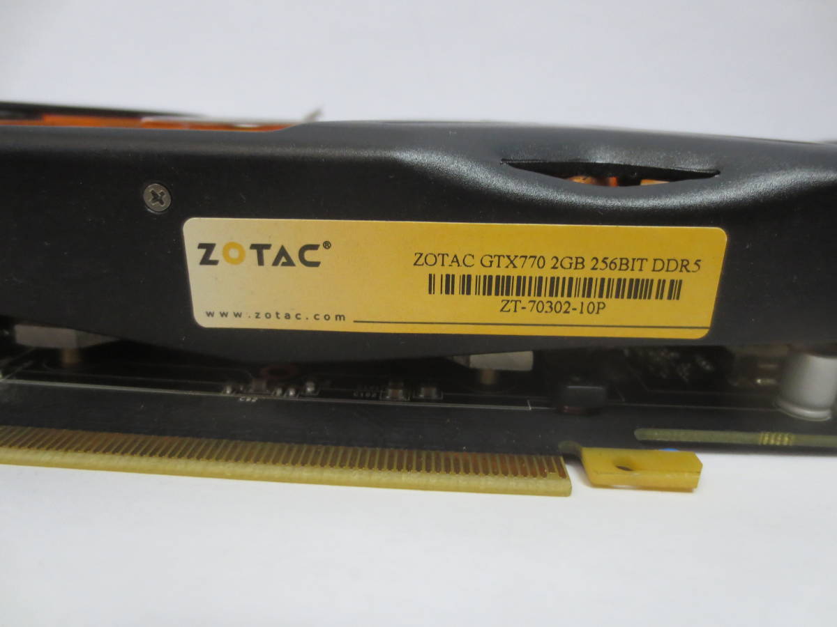 ★ZOTAC GTX770 2GB DVI HDMI PCI-Express グラフィックボード★動作確認済み★_画像5