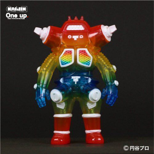 KAIJIN × One up. キングジョー クリアレインボー ソフビ KAIJIN × One up. キングジョー クリアレインボー ソフビ