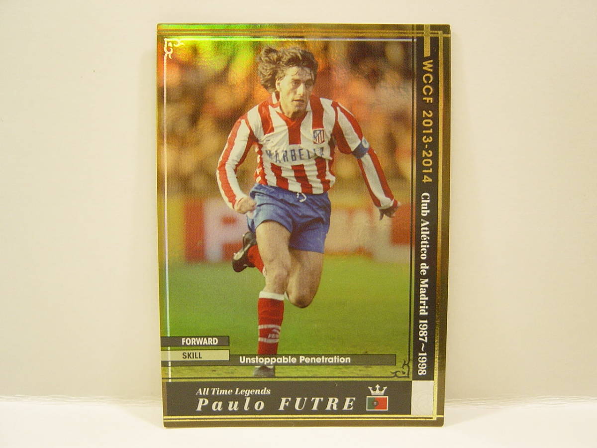 ■ WCCF 2013-2014 ATLE パウロ・フットレ　 Paulo Futre 1966 Spain　Atletico Madrid 1987-1998 All Time Legends_画像1