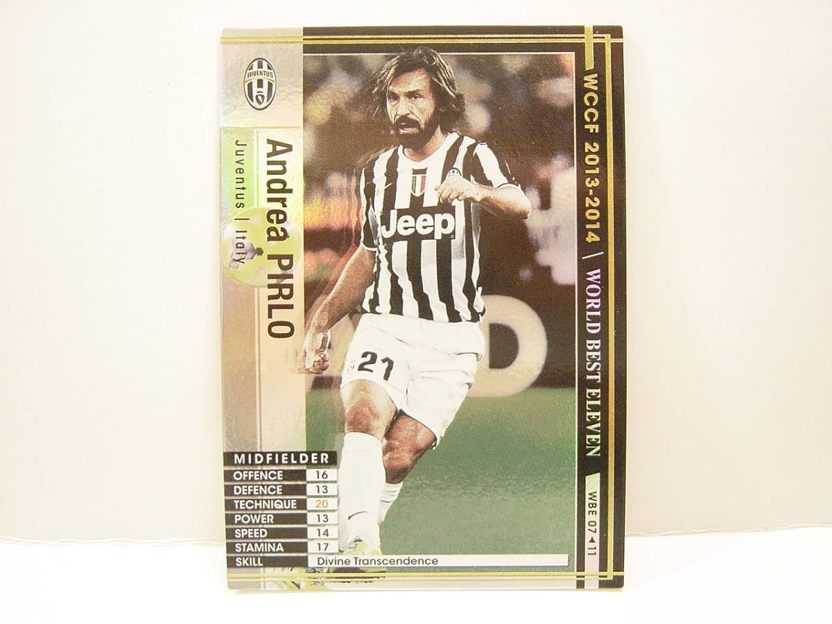 WCCF 2013-2014 WBE アンドレア・ピルロ　Andrea Pirlo 1979 Italy　No.21 Juventus FC 13-14 World Best Eleven_画像1