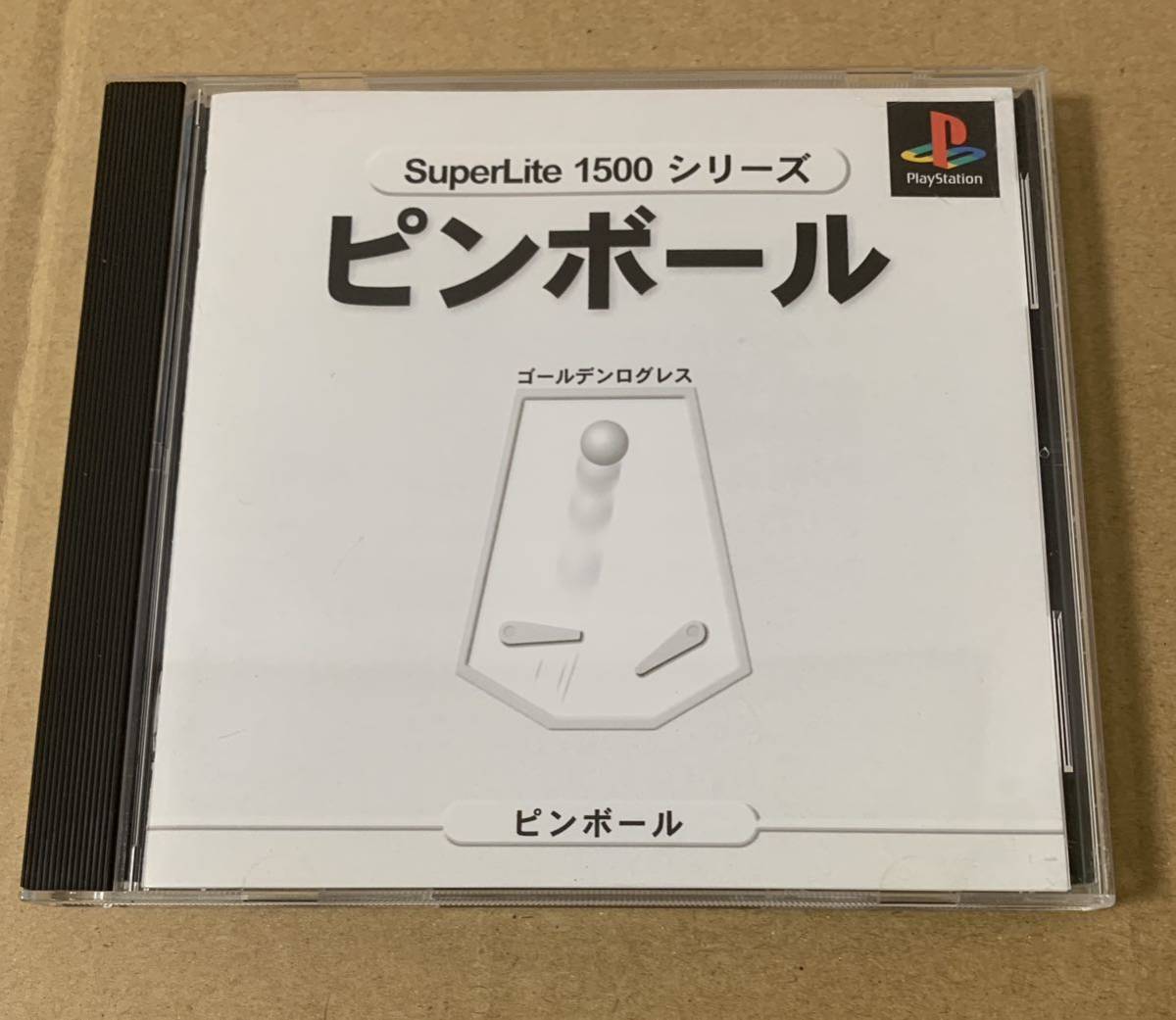 PS SuperLite 1500 シリーズ ピンボール ゴールデンログレス プレイステーション PlayStation ジャンク SLPM 86260_画像1