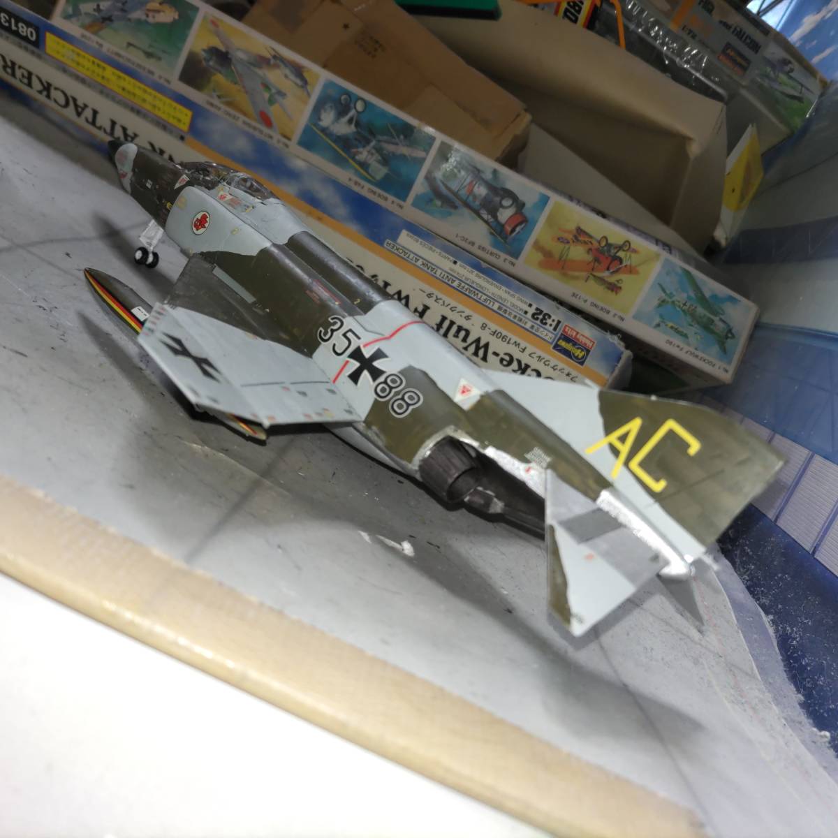 1/72 ドイツ空軍　RF4ファントムⅡ完成品_画像9