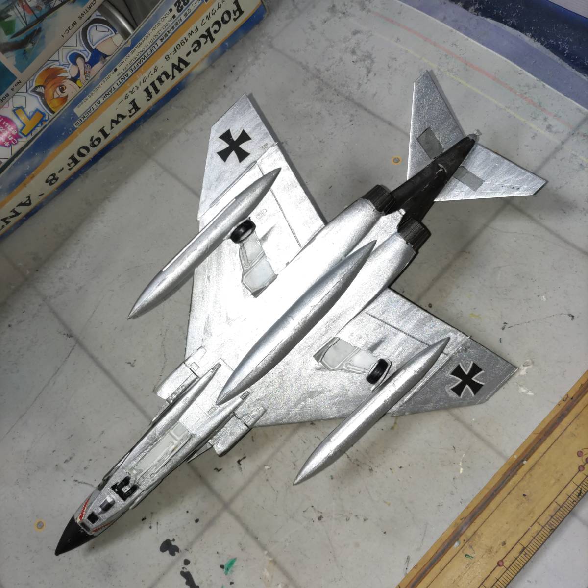 1/72 ドイツ空軍　RF4ファントムⅡ完成品_画像2