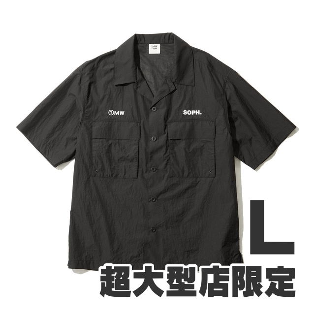 GU 1MW by SOPH. +X オープンカラーシャツ L ソフ