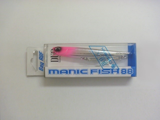 DUO×コアマン ベイルーフ マニックフィッシュ 88 #ピンクヘッドフラッシュ (MANIC FISH 88)_画像1