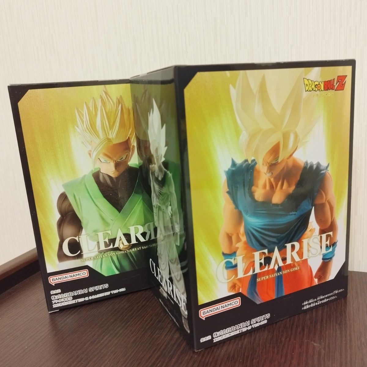 新品未開封 ドラゴンボールZ 孫悟空 孫悟飯 CLEARISE フィギュア 新品未開封 ドラゴンボールZ 孫悟空 孫悟飯 CLEARISE フィギュア