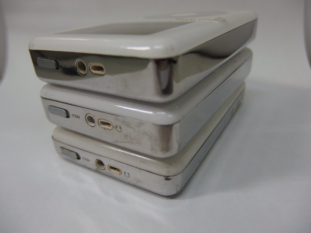 ユ■IP501　♪Apple iPod 第4世代 20GB/40GB　3台セット A1059/A1099 ジャンク_画像8