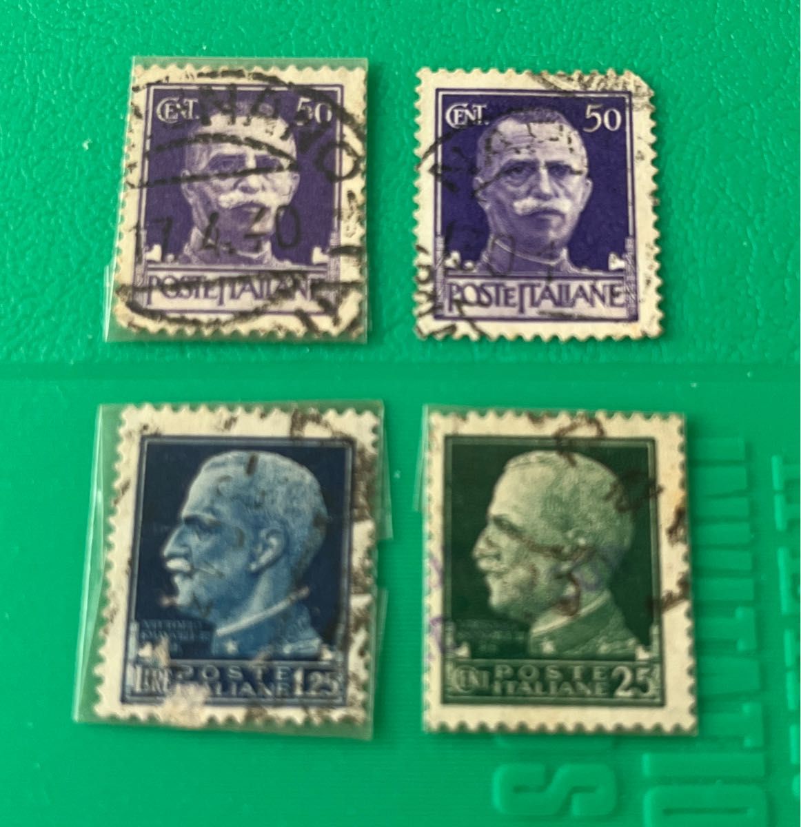 イタリア社会共和国 使用済み切手セット