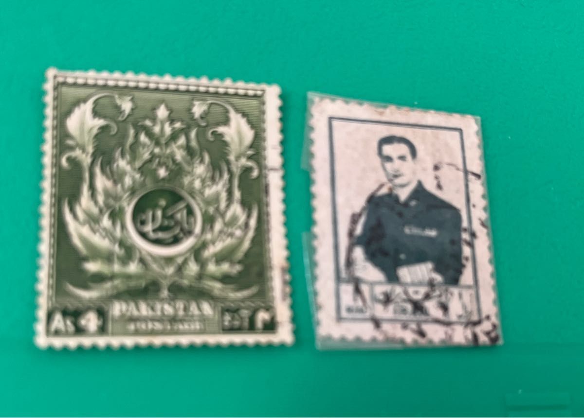パキスタン&イラン 使用済み切手セット