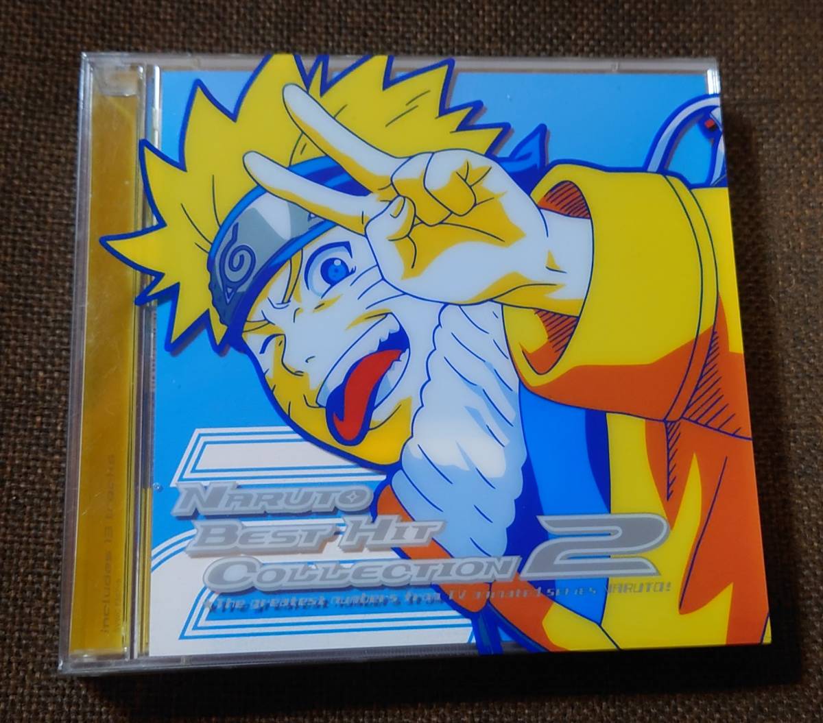 NARUTO BEST HIT COLLECTION 2 期間限定生産盤 CD＋DVD 帯付_画像1