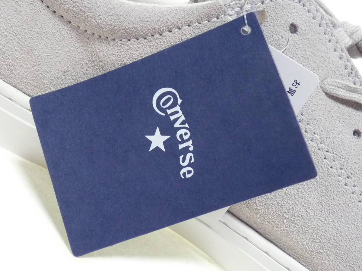  unused CONVERSE Converse AS COUPE SUEDE OX all Star ALL STAR leather suede low cut sneakers 29cm