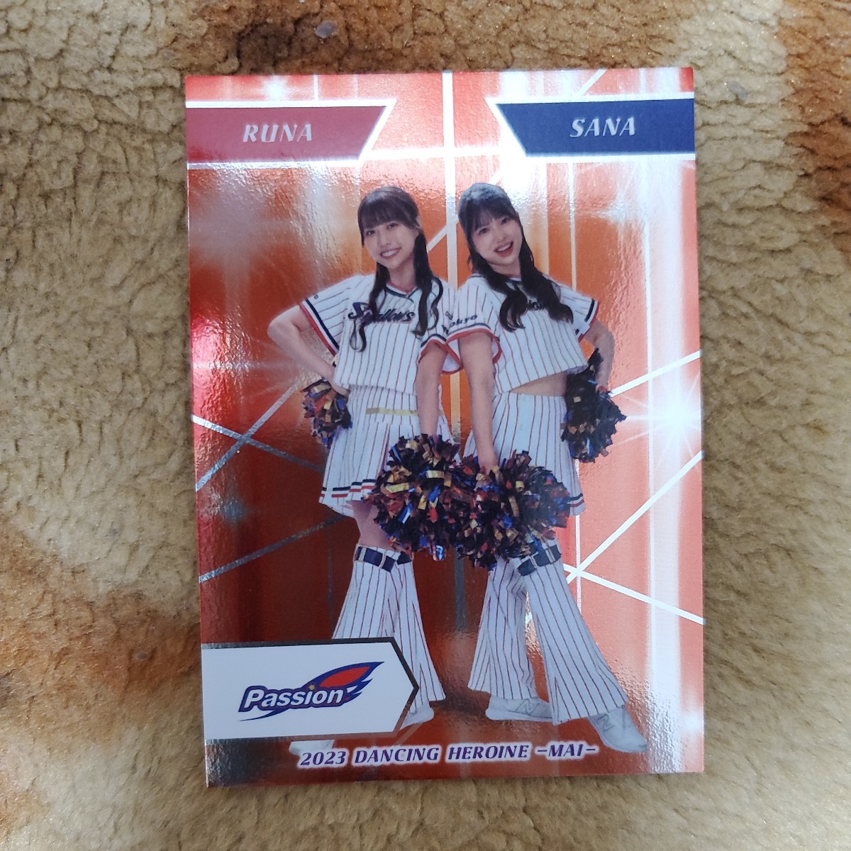 BBMチアリーダーカード2023 東京ヤクルトスワローズ Passionパッション RUNA SANAの画像1
