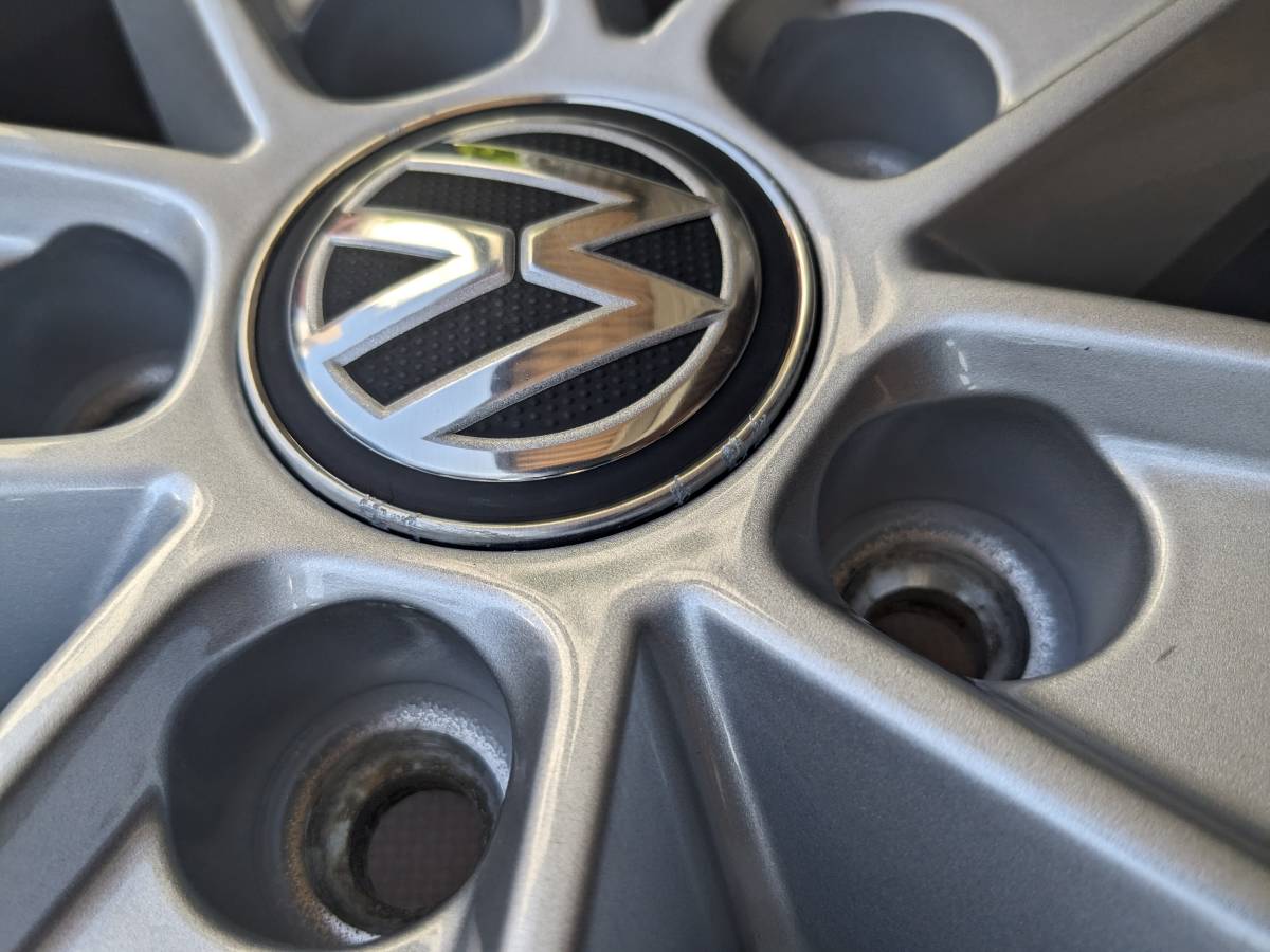 VW フォルクスワーゲン 純正 17インチ アルミホイール CORVARA 6.5JX17 (+38) PCD112 5穴 ティグアン スタッドレス_画像7