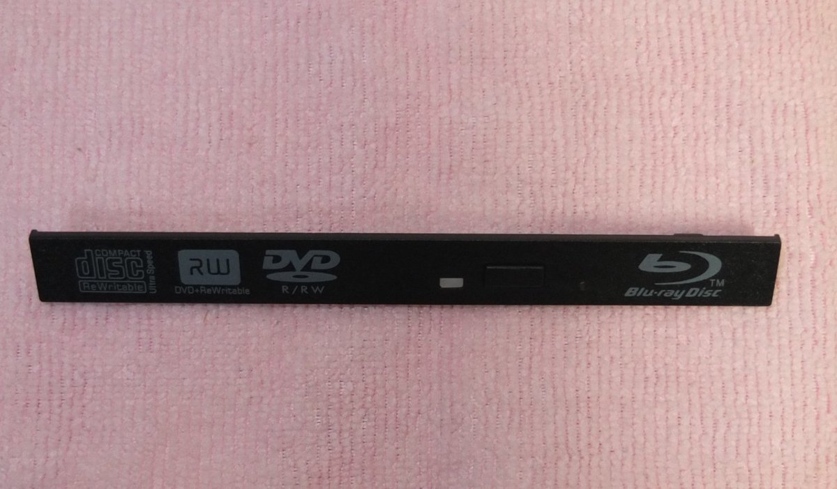 Blu-ray 12.7mmスリムドライブ G-BAS規格 ベゼル 黒_画像1