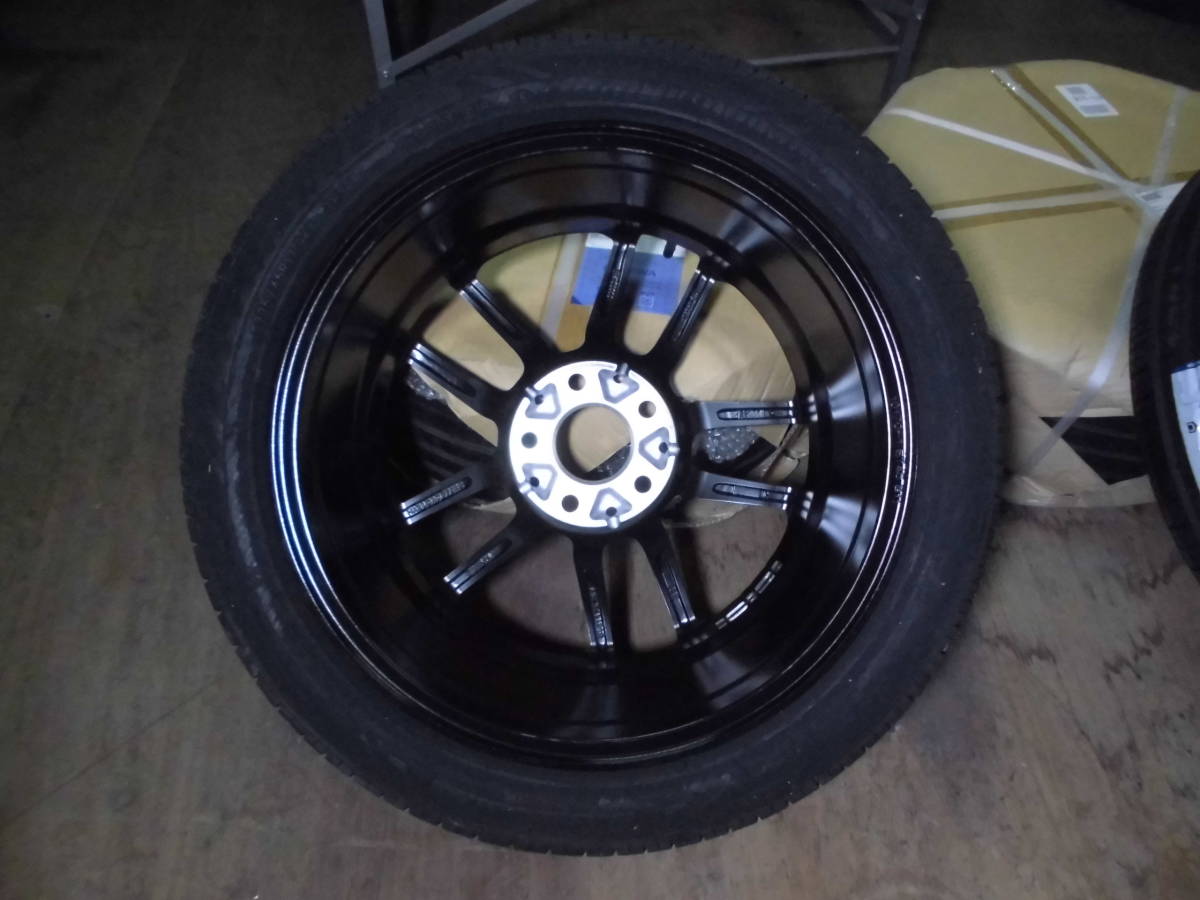EMN GERMANY メルセデスベンツ用 A.B.Cクラス等 未使用 ブラックポリッシュ 17インチ 225/45R17 4本セット 769 EMN GERMANY メルセデスベンツ用 A.B.Cクラス等 未使用 ブラックポリッシュ 17インチ 225/45R17 4本セット 769