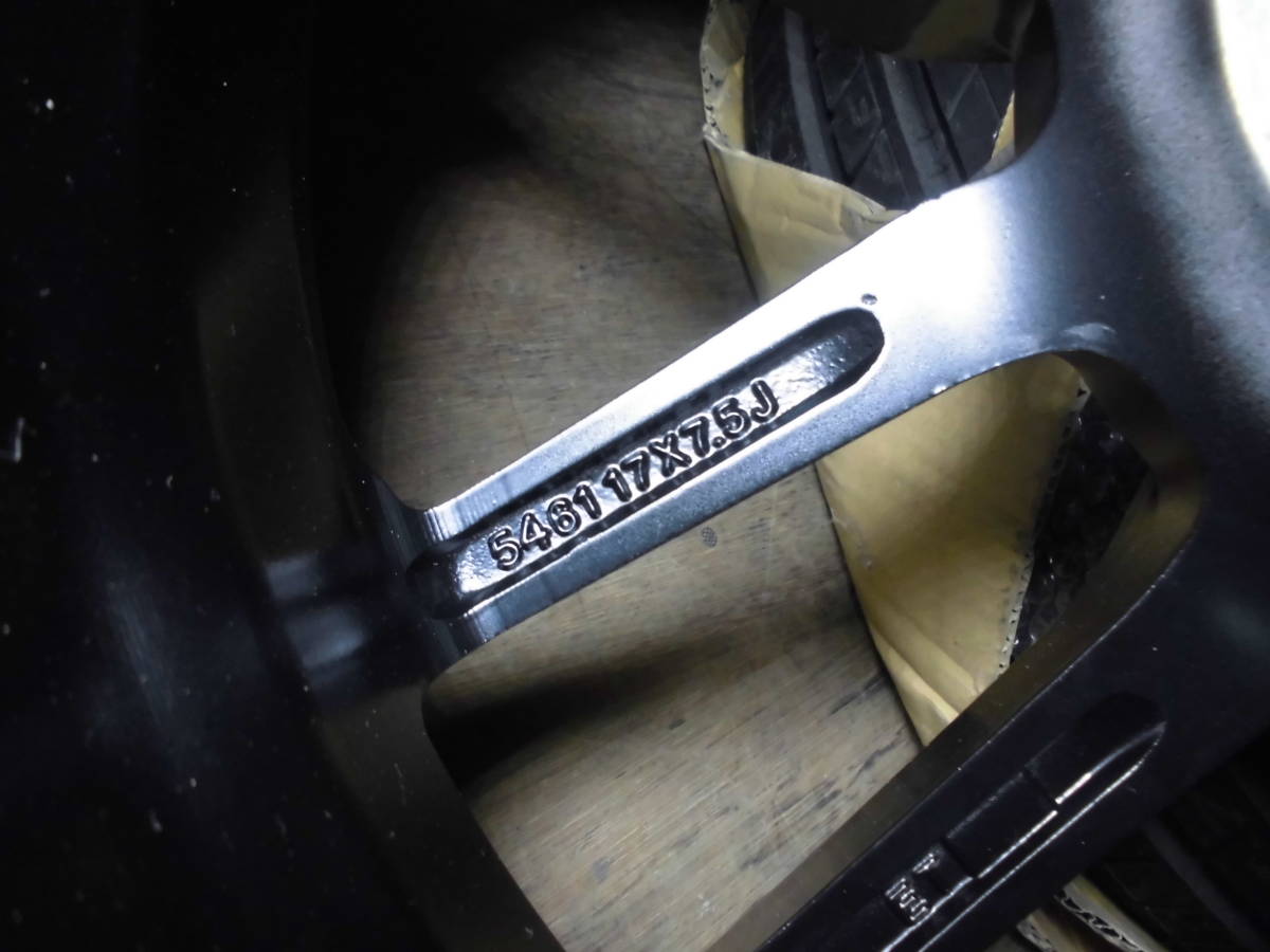 EMN GERMANY メルセデスベンツ用 A.B.Cクラス等 未使用 ブラックポリッシュ 17インチ 225/45R17 4本セット 769 EMN GERMANY メルセデスベンツ用 A.B.Cクラス等 未使用 ブラックポリッシュ 17インチ 225/45R17 4本セット 769