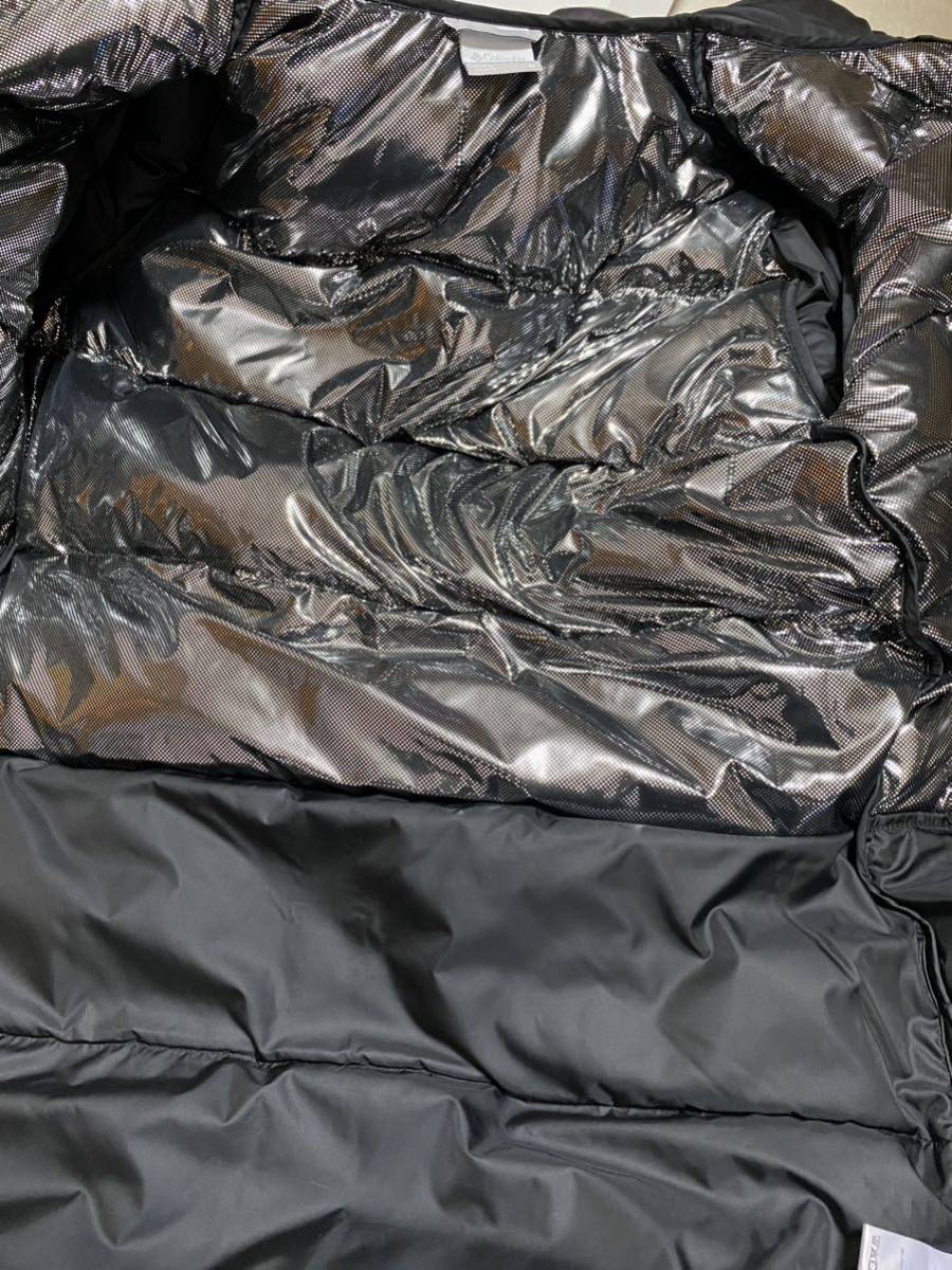 新品　コロンビア　オムニヒート　フードジャケット　Mサイズ　ブラック_画像7