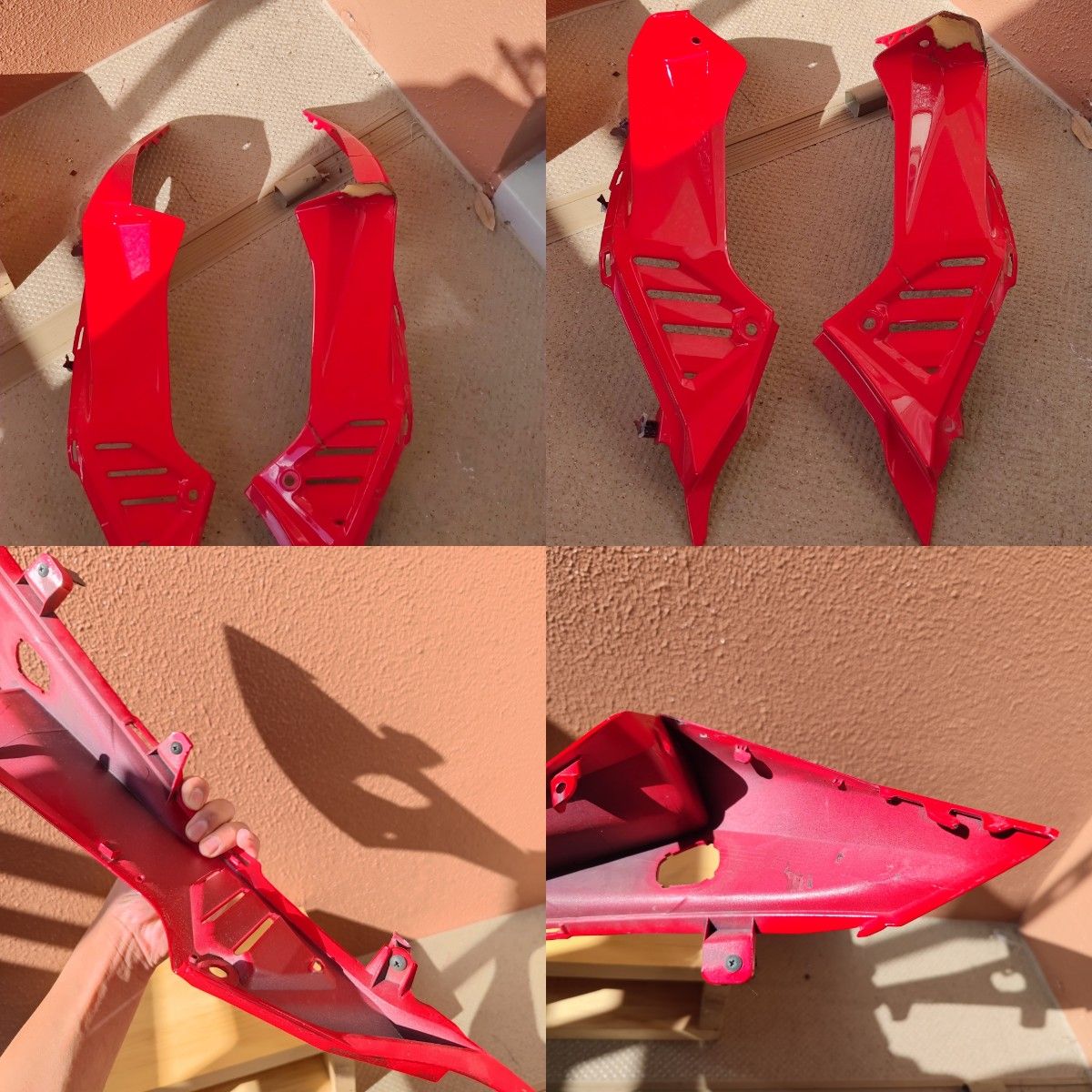 CBR250RR mc51 純正カウルセット 傷ありバイクカウル ニダボ CBR250RR mc51 純正カウルセット 傷ありバイクカウル ニダボ