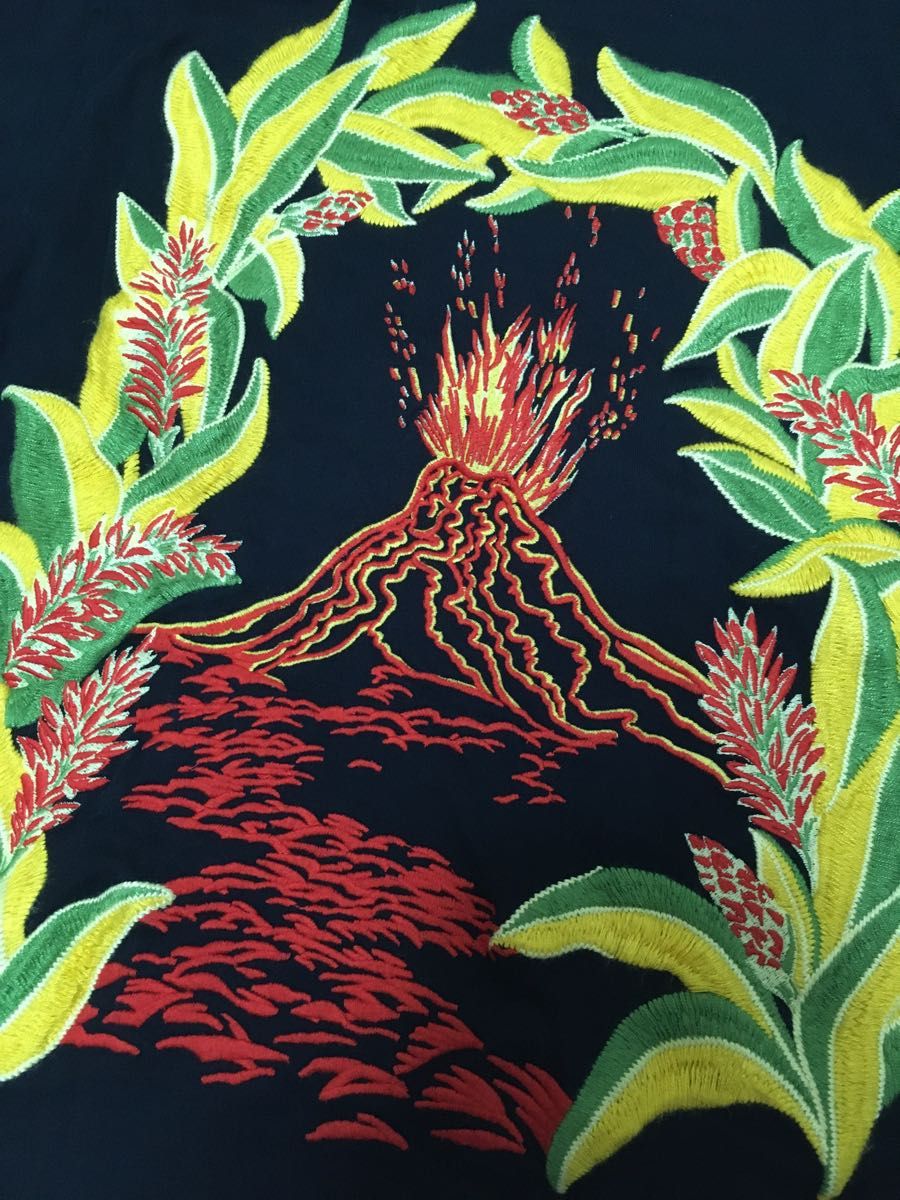 DENIME ドゥニーム 刺繍 ビンテージ Tシャツ アロハシャツ ハワイアン