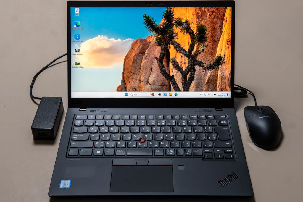 ThinkPad X1 Carbon Gen7 2019 i7-8665U 16GB, 超高速 512GB SSD, タッチfHD IPS, Sim Free LTE, IR 顔 指紋 Bluetooth, Win10/Win11_画像2