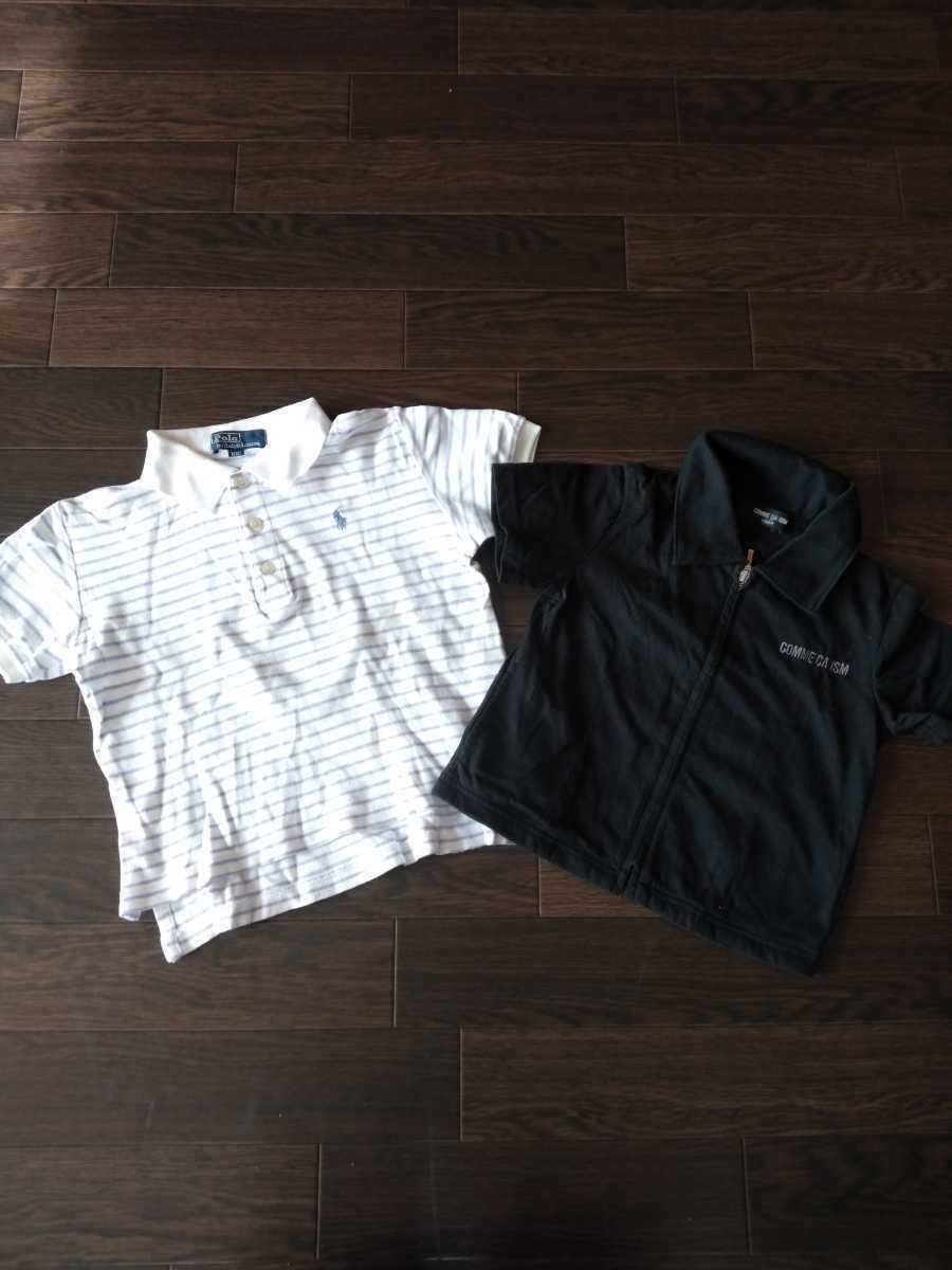 送料無料　POLO　Tシャツ　半袖　100　95 コムサ　カットソー　キッズ　リバーシブル　★ラルフローレン 長袖シャツ_画像2