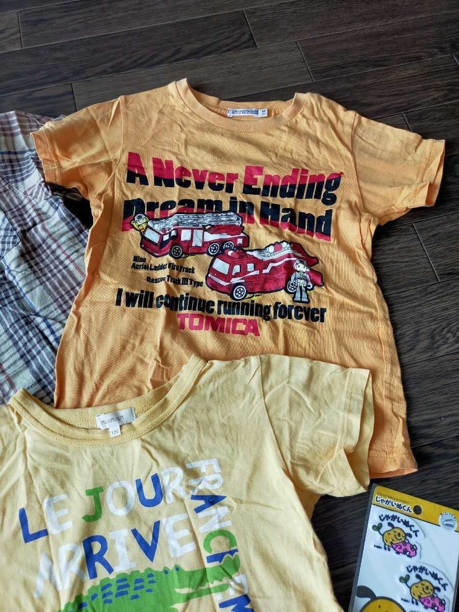 送料無料　Tシャツ　3枚セット　シャツ　MUSHUSH　UT　branrude トミカ