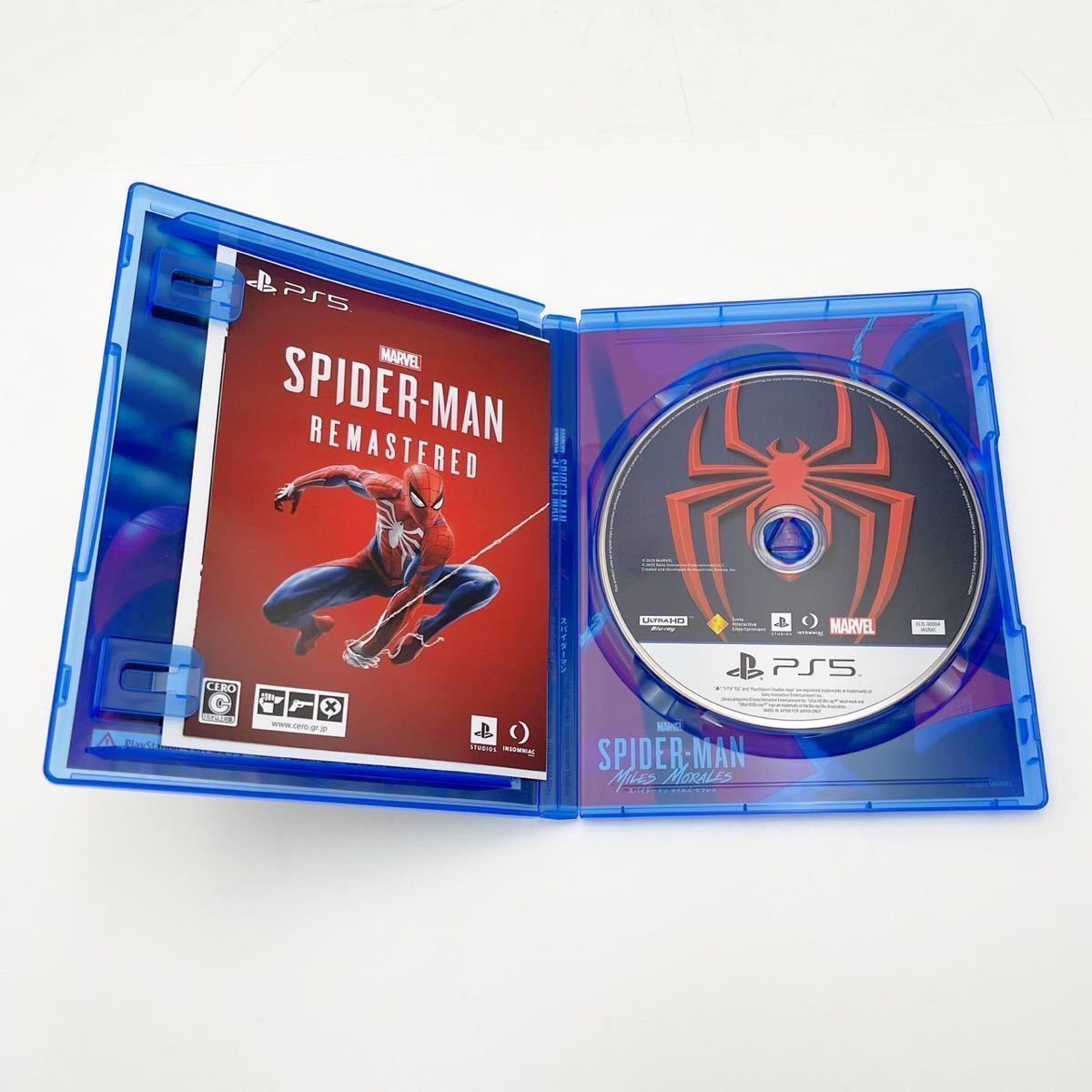 PS5 スパイダーマン SPIDER-MAN マイルズ・モラレス MILES MORALES ゲーム ソフト プレステ5 マーベル MARVEL【NK4751】_画像3